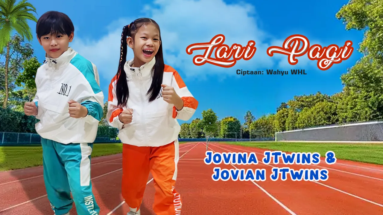 🏃♂️🎶 LARI PAGI – Jovian & Jovina JTwins | Lagu Anak Energik & Seru! ☀️