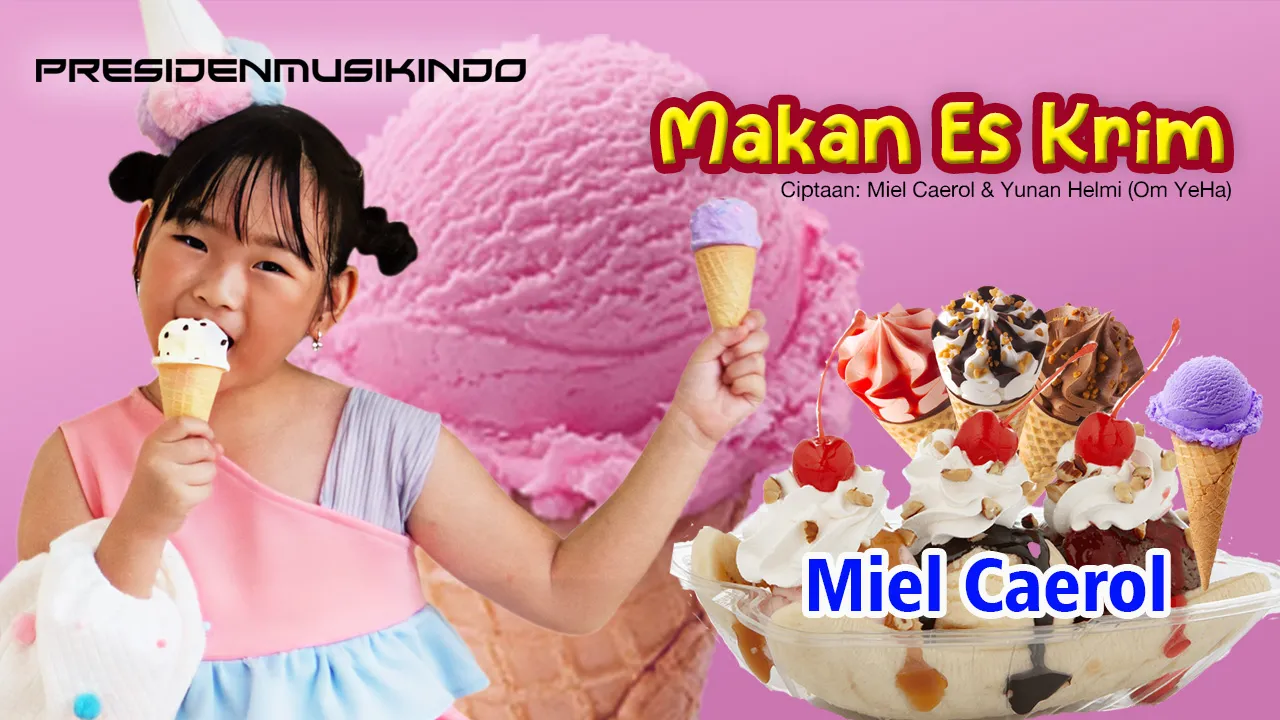 Rayakan Kegemaran Makan Es Krim Bersama Miel Caerol, Yuk!