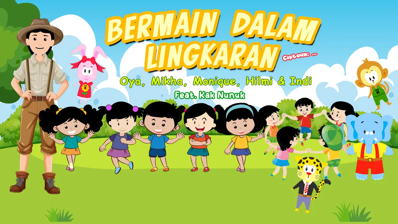 Siap Bernyanyi dan Bermain Dalam Lingkaran? Yuk, Tonton versi animasi “Bermain Dalam Lingkaran” dan Rasakan Keseruannya! 🎶🎨😊