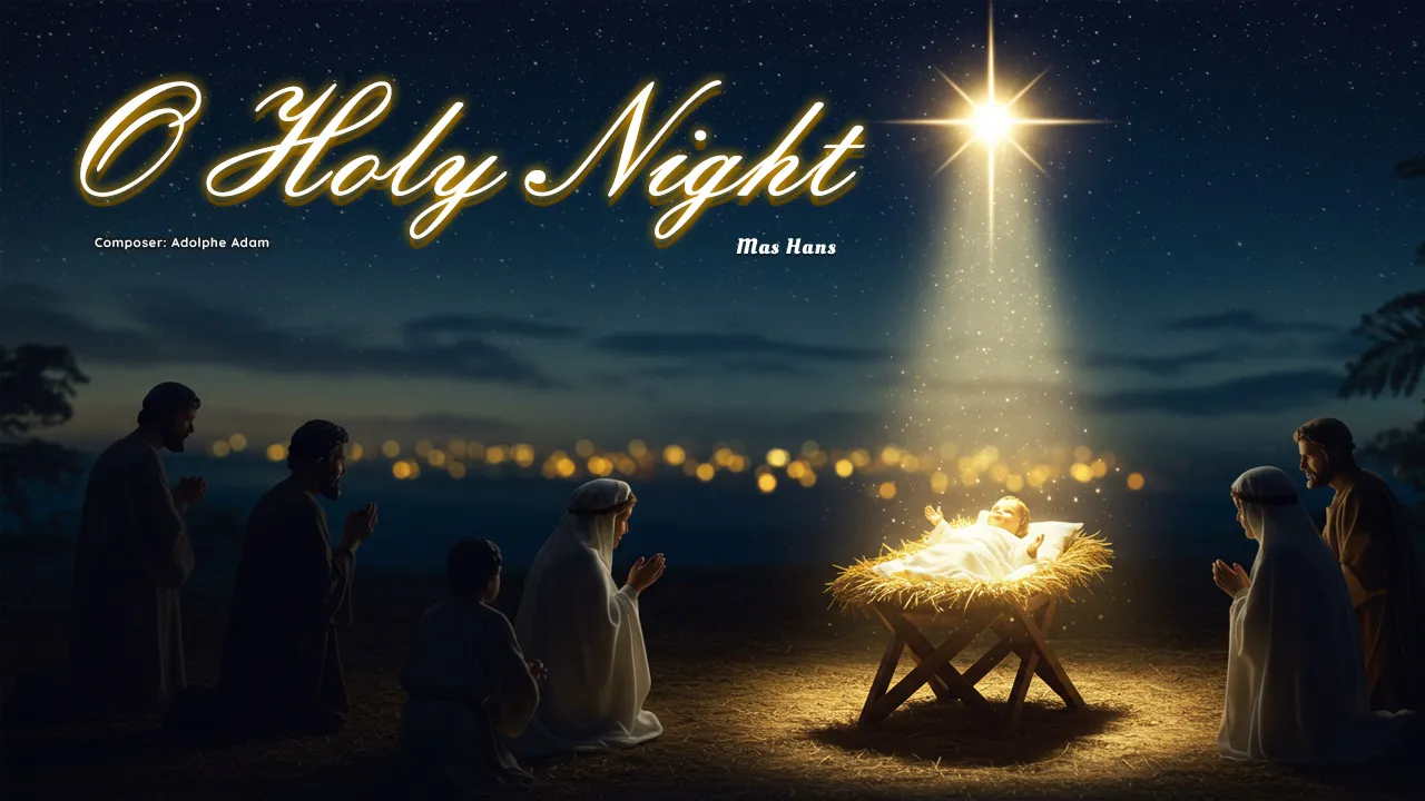 O Holy Night – Magical Christmas Instrumental with Bamboo & Angklung | Mas Hans | Sing Your Praise