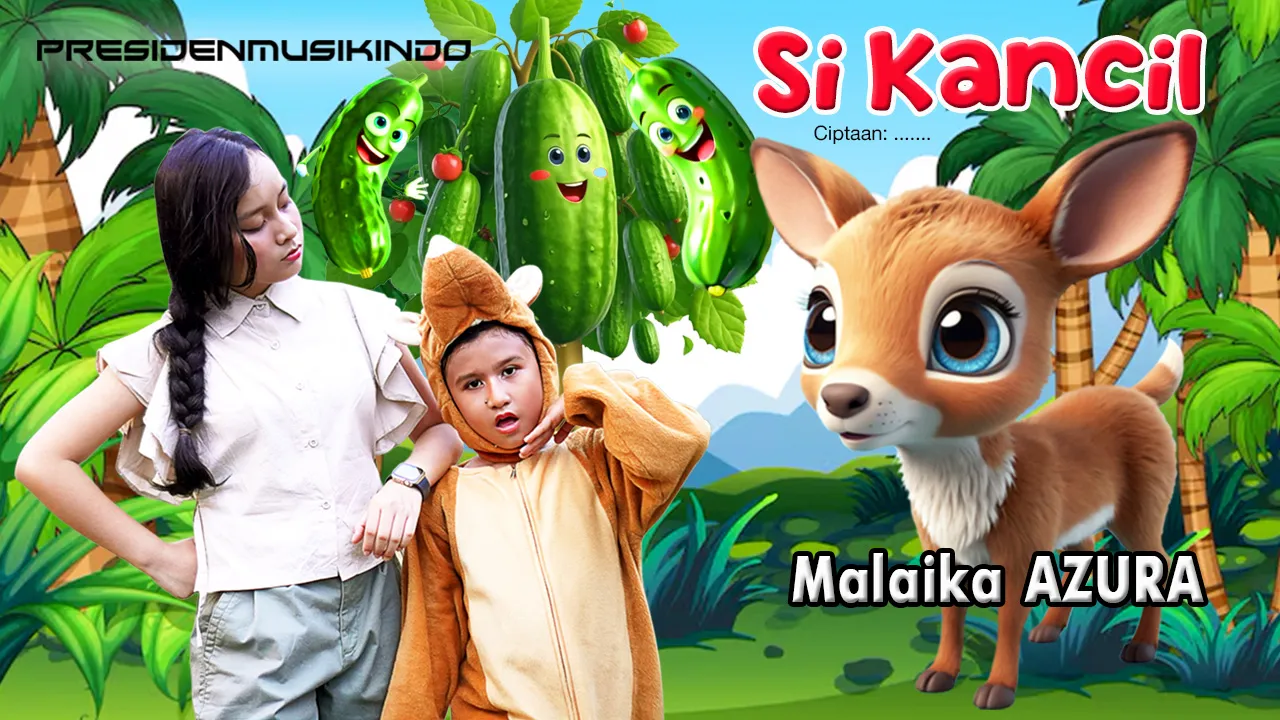 🎵 “Si Kancil” – Malaika AZURA | Lagu Anak Anak Terbaru | Official Music Video 🎶 🌟 Hanya di GNP Music 🌟
