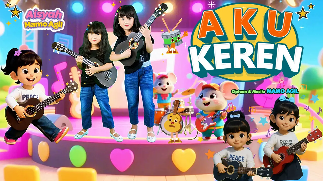 Si Kecil Aisyah Mamo Agil Kembali Hadir dengan Lagu Anak-Anak Terbaru Berjudul “Aku Keren”