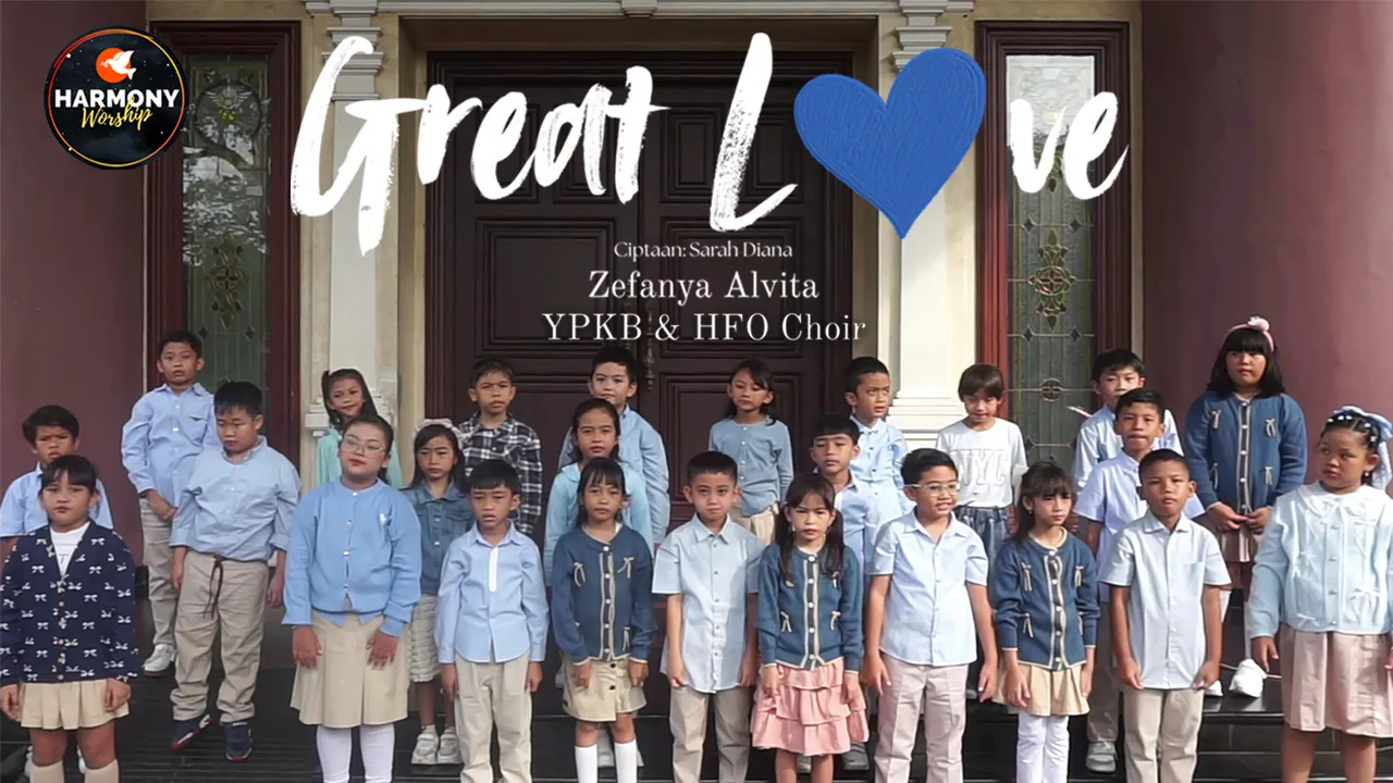 Gema Nada Pertiwi Thumbnail Web YPKB HFO Choir Feat. Zefanya Alvita Great Love