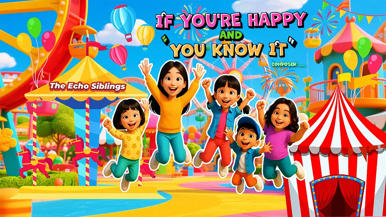 Gema Nada Pertiwi Thumbnail Web The Echo Siblings If Youre Happy And You Know It