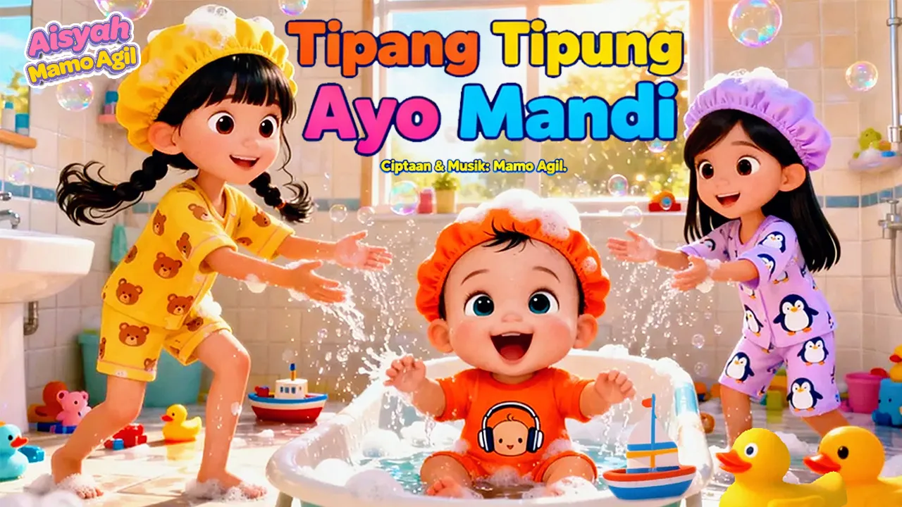 Gema Nada Pertiwi Thumbnail Web Aisyah Mamo Agil Tipang Tipung Ayo Mandi