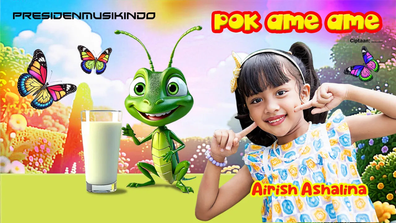 “Pok Ame Ame” Versi Airish Ashalina: Lagu Anak Klasik yang Tetap Asyik Sepanjang Masa