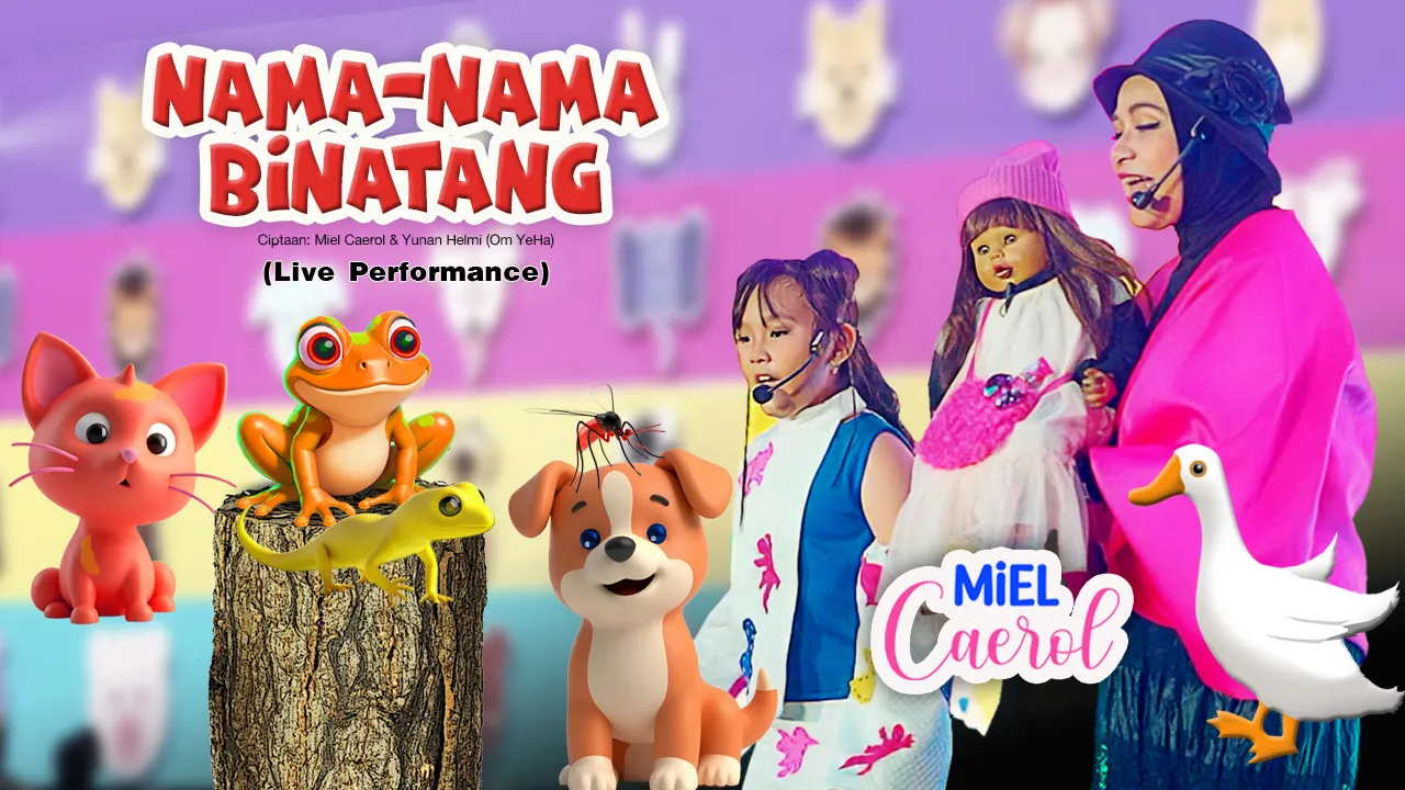 Gema Nada Pertiwi Miel Caerol Nama Nama Binatang Live Performance Thumbnail Web