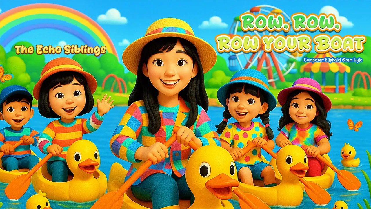 Sail Down the Stream: “Row, Row, Row Your Boat” Arrives on Kid’s Music Place