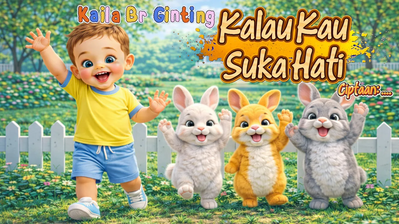 Rilisan Terbaru! Kaila Br Ginting Ajak Anak Indonesia Ceria Lewat “Kalau Kau Suka Hati”