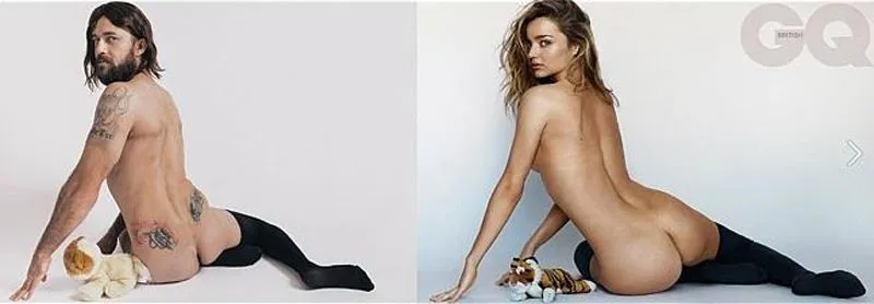 Bagaimana Jadinya Jika Pose Seksi Miranda Kerr Ditiru Cowok 7
