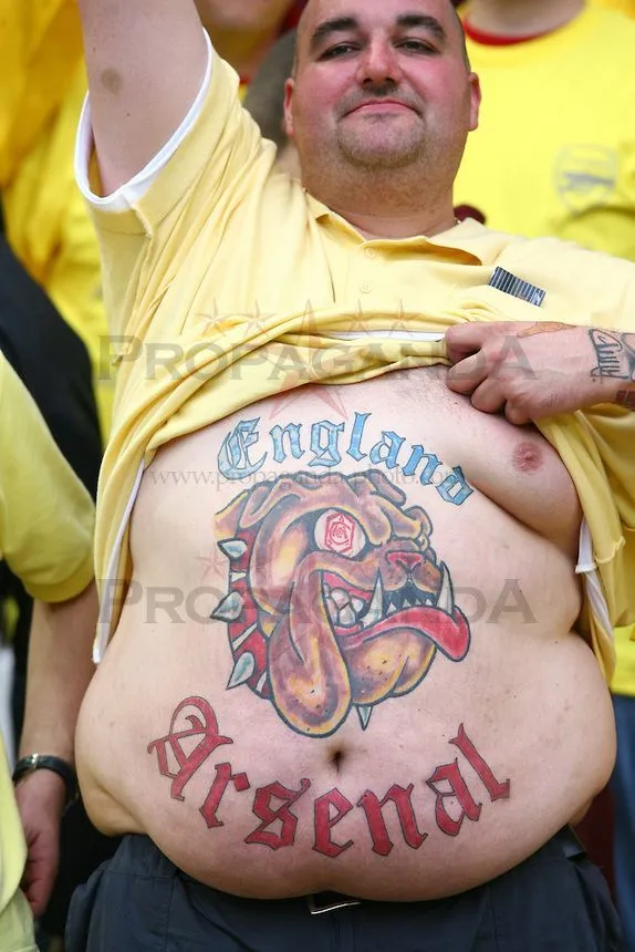 Ini Tato Ku! 18 Fanatisme Fans Sepak Bola Dengan Tato 28