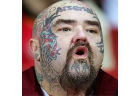 Ini Tato Ku! 18 Fanatisme Fans Sepak Bola Dengan Tato 25