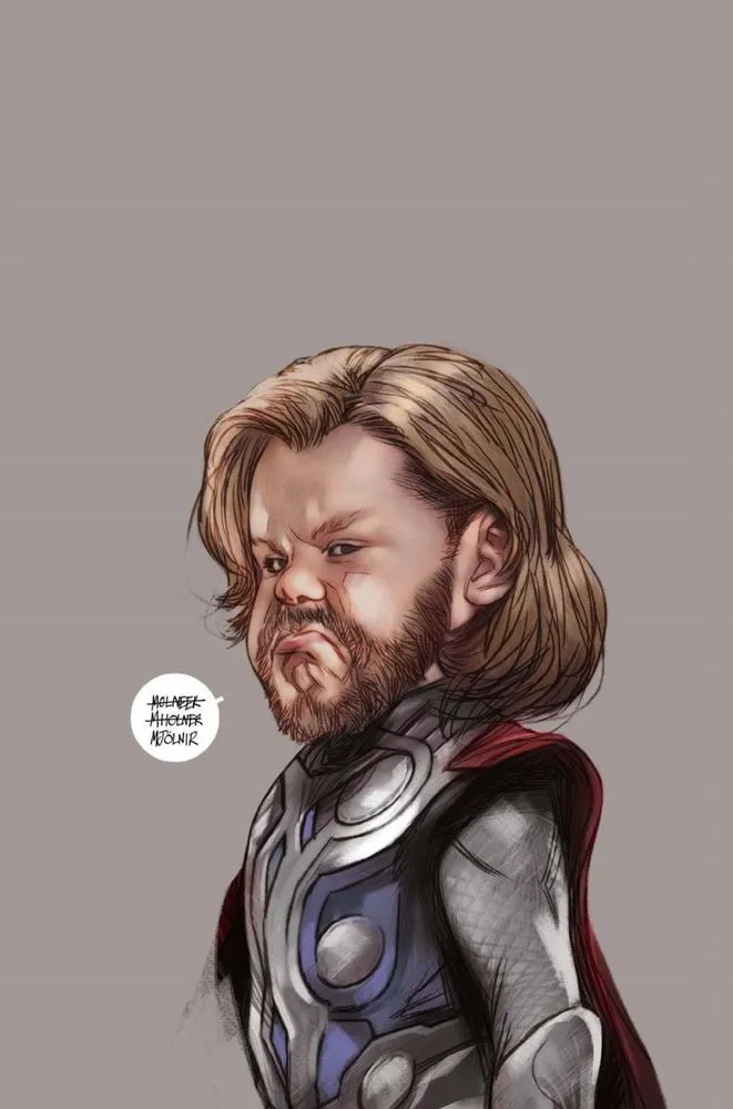 Versi Imut Karakter The Avengers 12