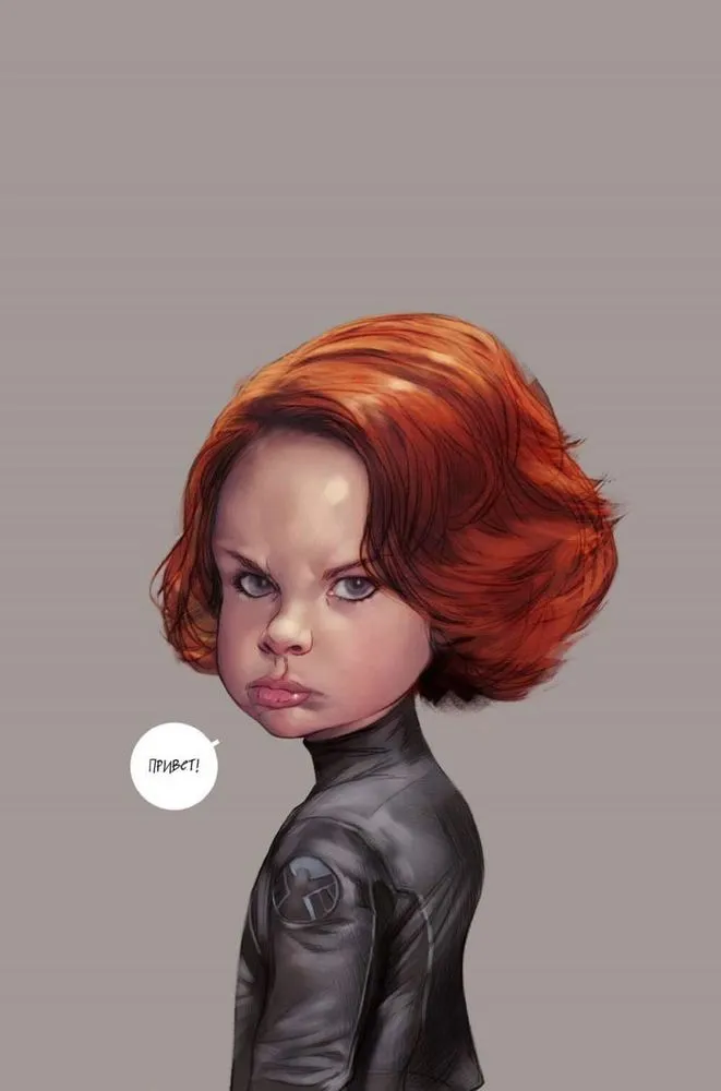 Versi Imut Karakter The Avengers 13