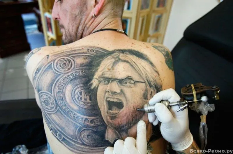 Ini Tato Ku! 18 Fanatisme Fans Sepak Bola Dengan Tato
