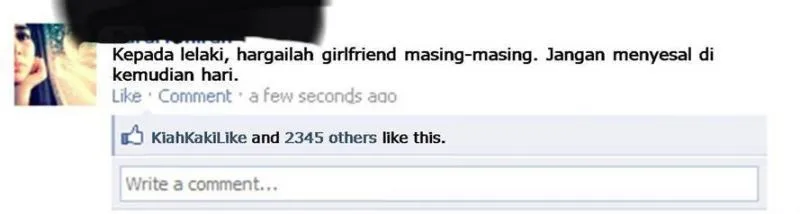 20 Status Facebook Pasca Putus 39