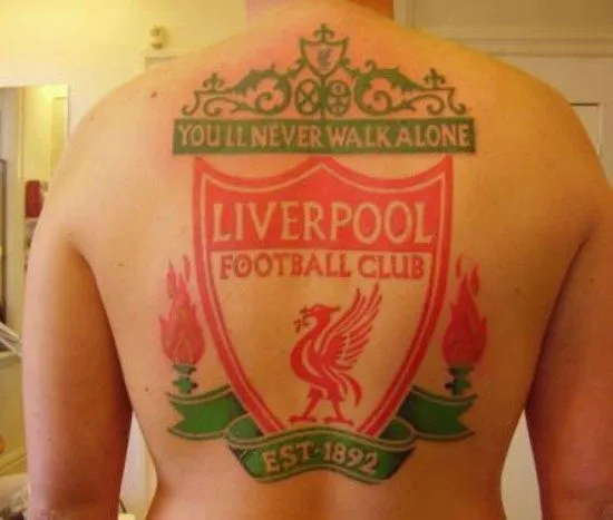 Ini Tato Ku! 18 Fanatisme Fans Sepak Bola Dengan Tato 27