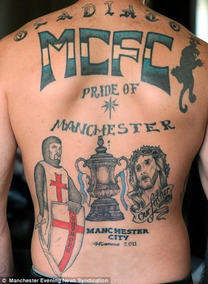 Ini Tato Ku! 18 Fanatisme Fans Sepak Bola Dengan Tato 22