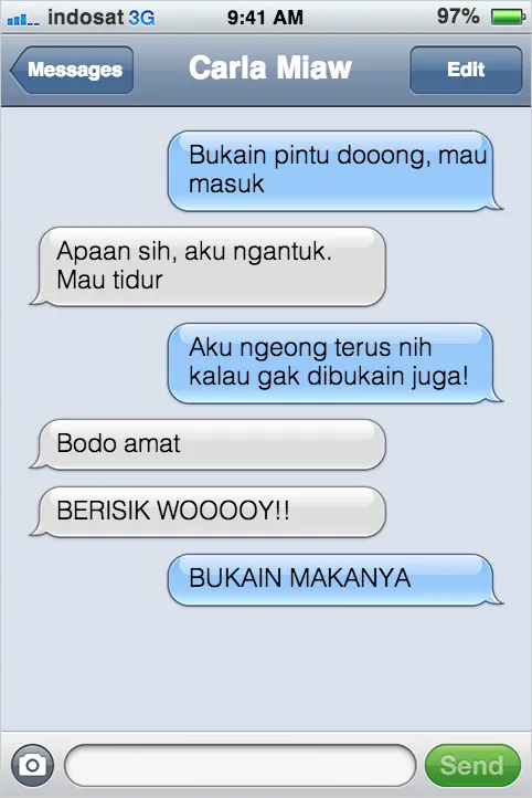 21 Kejadian Kocak Kalau Kucing Bisa SMS-an Sama Kamu 23