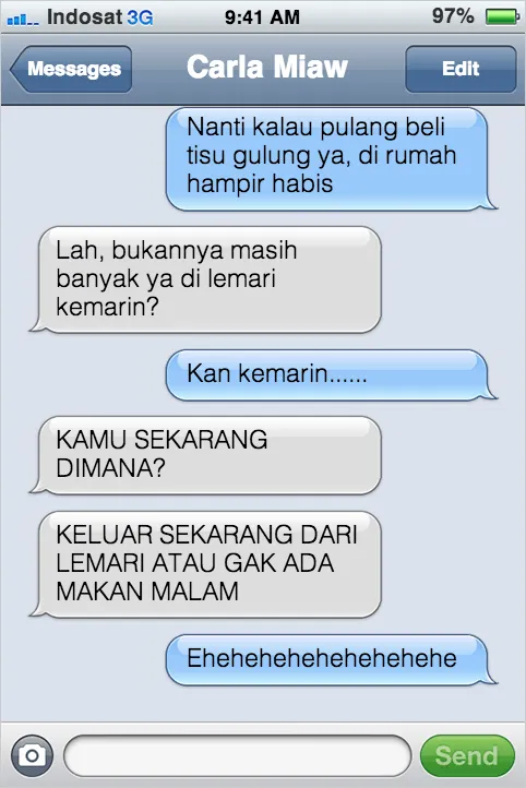 21 Kejadian Kocak Kalau Kucing Bisa SMS-an Sama Kamu 27