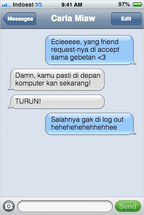21 Kejadian Kocak Kalau Kucing Bisa SMS-an Sama Kamu 38