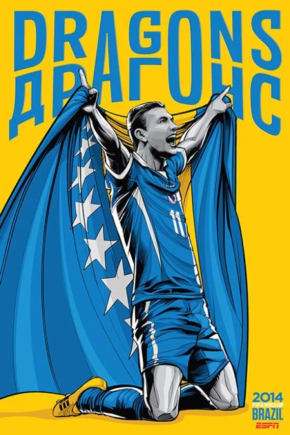 Poster-Poster Keren Yang Akan Bikin Kamu Semangat Menyambut Piala Dunia 40