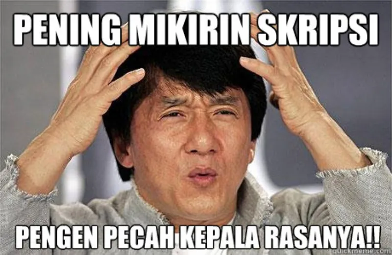 Buat Kamu Mahasiswa Tingkat Akhir, Pasti Akrab Banget Sama Hal Ini! 62