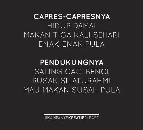 Capek Gak Sih Sama Kampanye Hitam? Ini Cara Menghentikannya Sama-Sama 14