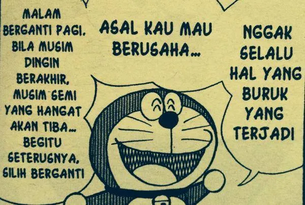 Petuah dari @DoraemonHariIni yang Akan Membuat Hidupmu Bersemangat 23