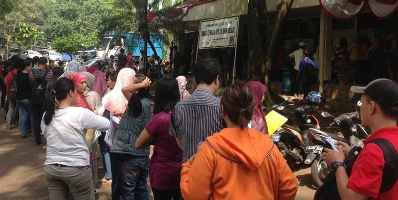 Lika-Liku Perjuangan Para Peserta Tes CPNS 41
