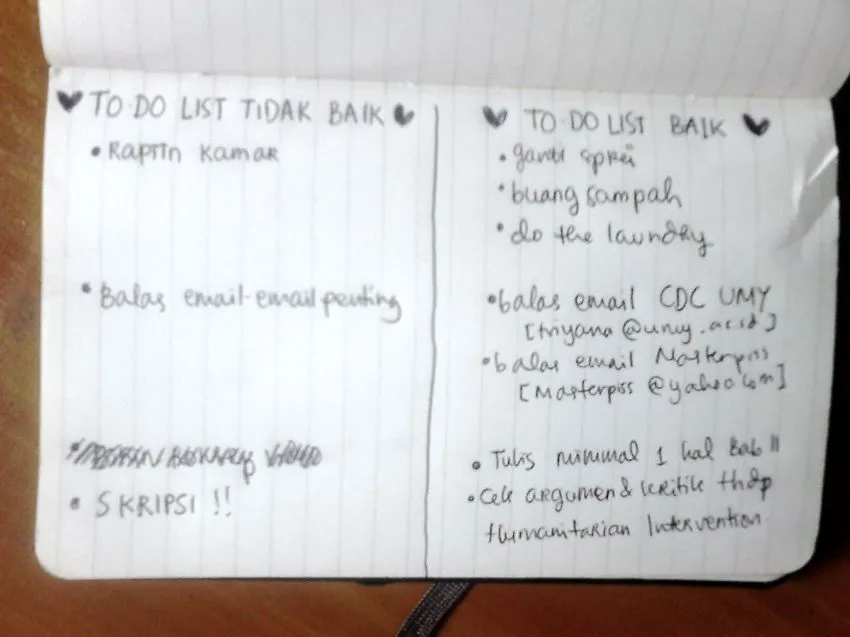 Agar To-Do List Milikmu Tak Sia-Sia, Ikuti Tips-Tips Berikut Ini! 9