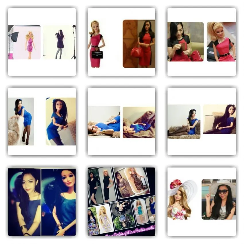 Happy, Cewek Unik Asal Indonesia yang Gemar Berdandan Ala Barbie 17