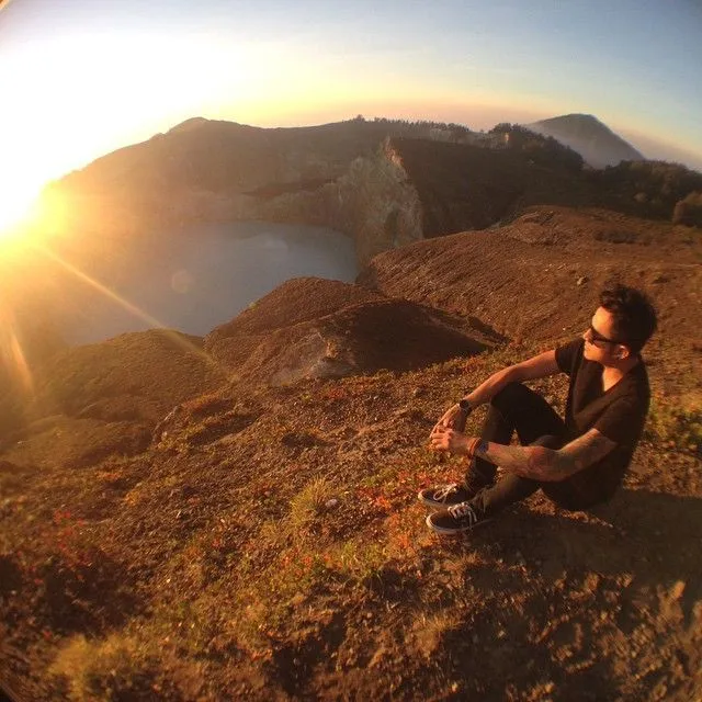 Foto-foto Unik dan Lucu dari Selebriti Tanah Air yang Lagi Liburan 28