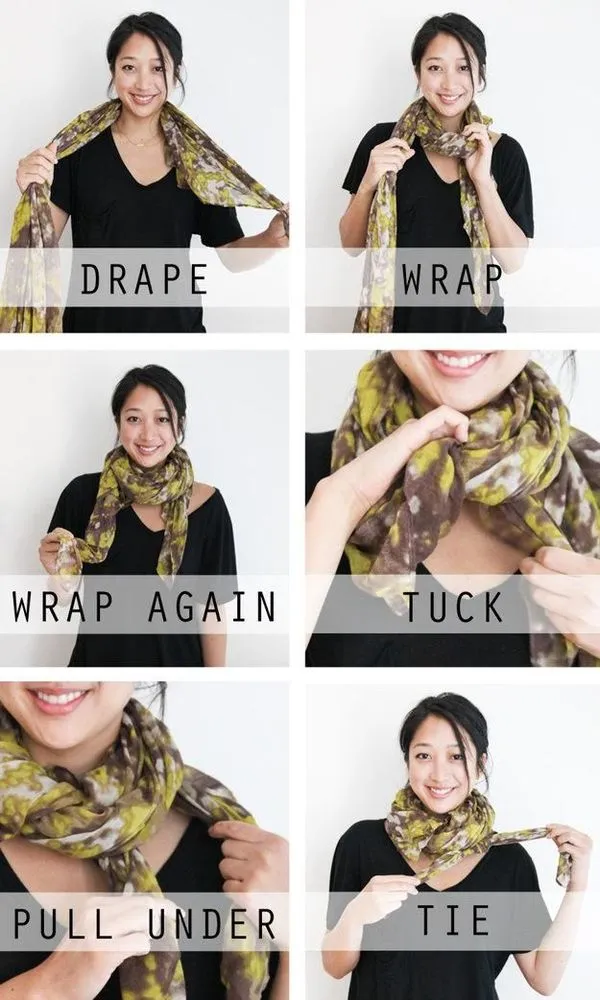 9 Cara Memakai Scarf yang Akan Membuatmu Tak Sabar Ingin Berkreasi 13
