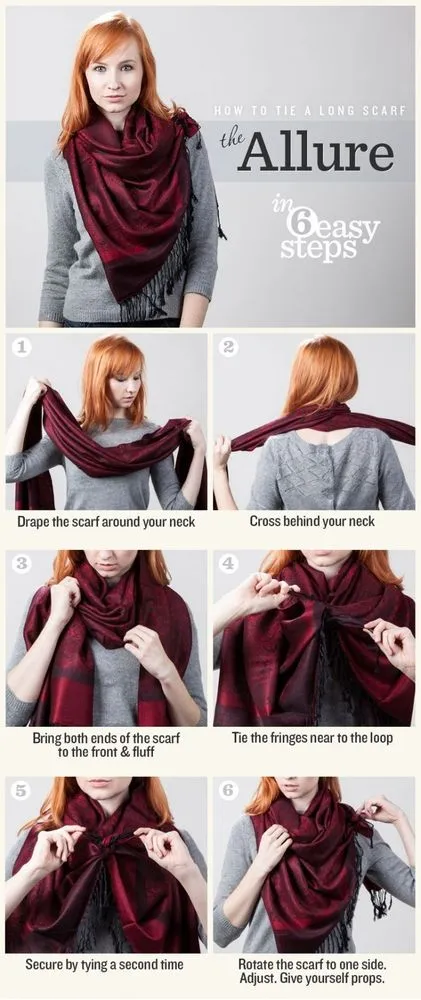 9 Cara Memakai Scarf yang Akan Membuatmu Tak Sabar Ingin Berkreasi 12