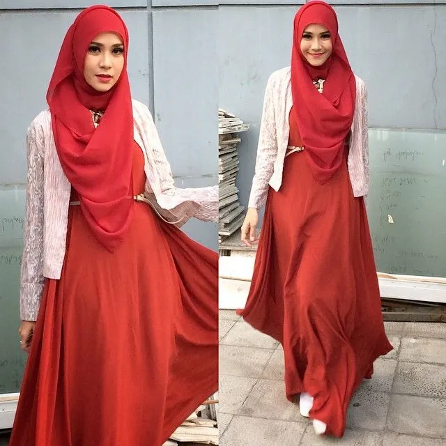 Mau Modis Berhijab Tapi Nggak Pakai Ribet? Yuk Sontek 7 Gaya Berpakaian Ini! 16
