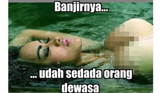 Kumpulan Meme #JakartaBanjir yang Membuktikan Bahwa Bencana Terasa Ringan Jika Ditanggapi Positif 23
