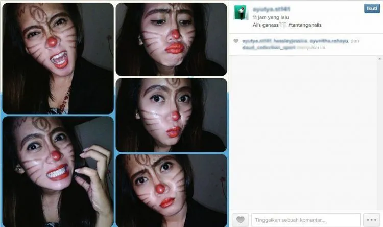 12 Style #TantanganAlis yang Jauh Lebih Cetar Daripada Alis Syahrini 16