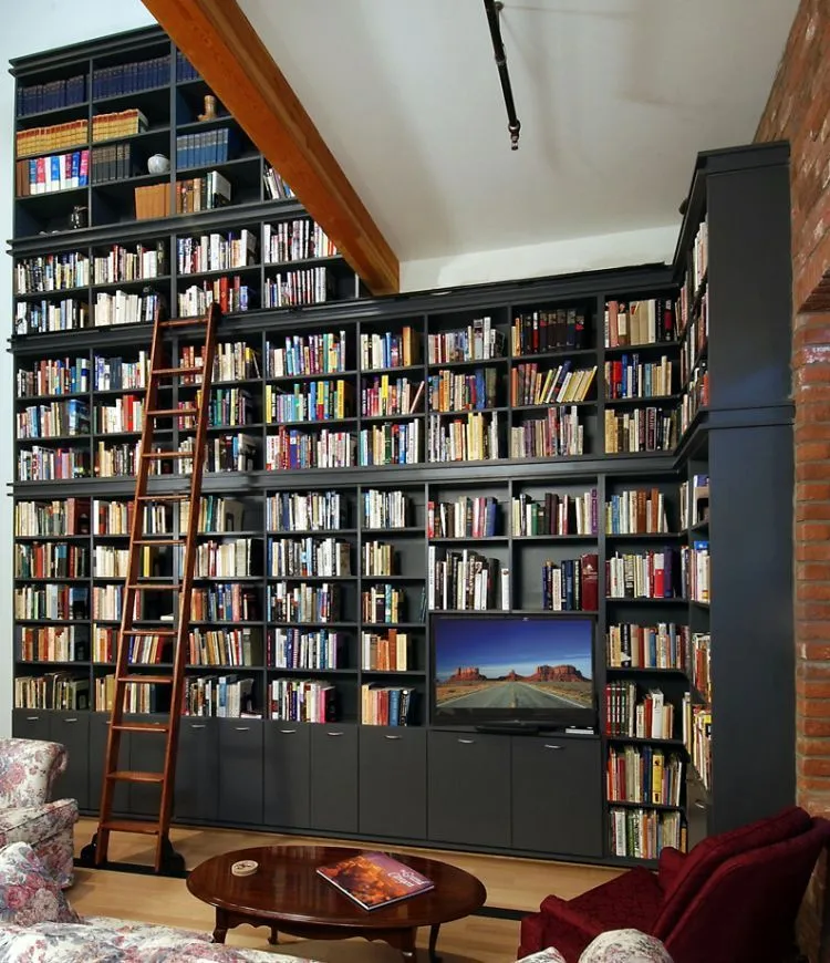 Buatmu yang Mengaku Pecinta Buku, 12 Desain Perpustakaan Mini Ini Bisa Kamu Tiru 16