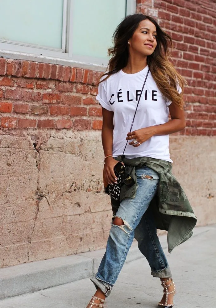 Bosan Sama Gaya yang Itu-itu Saja? Mix and Match Tumblr Tees Ini Bisa Kamu Coba! 28