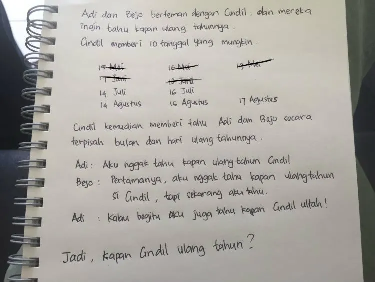 Kalau Kamu Emang Cerdas, Coba Jawab Soal Ini Dengan Benar! 17