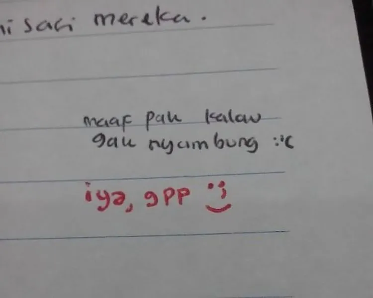 16 Jawaban Soal Ujian yang Pasti Bikin Sang Guru Terpingkal-pingkal 28