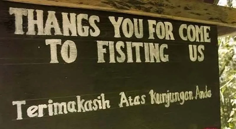 Ini Bahayanya Kalau Kamu Meremehkan Bahasa Inggris: 18 ENGRISH yang FAIL abis!