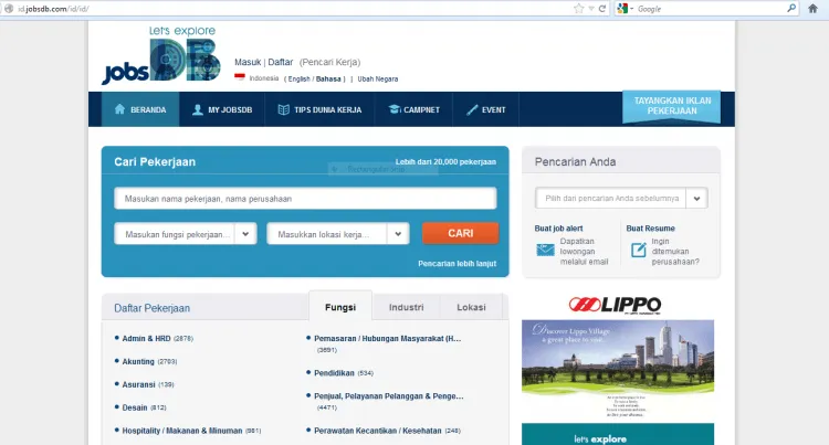 Dengan Mengikuti Situs-situs Ini, Kamu Tak Perlu Khawatir Ketinggalan Lowongan Pekerjaan Lagi 11