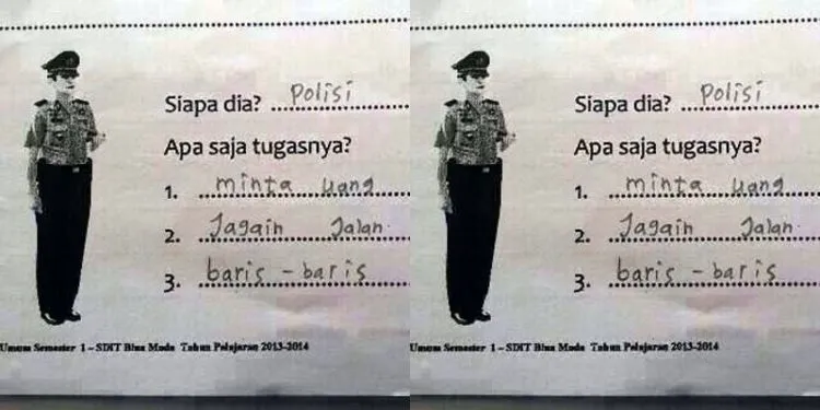16 Jawaban Soal Ujian yang Pasti Bikin Sang Guru Terpingkal-pingkal 19