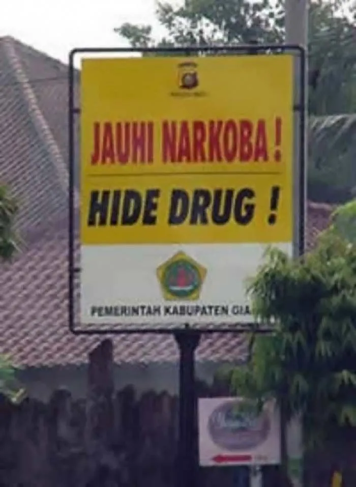 Ini Bahayanya Kalau Kamu Meremehkan Bahasa Inggris: 18 ENGRISH yang FAIL abis! 45