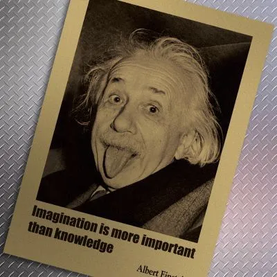 Imaginaton is more important than knowledge