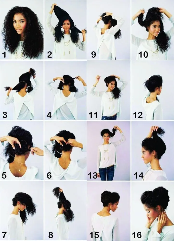 10 Gaya Rambut Unik Untuk Kamu yang Punya Rambut Lebat dan Keriting 11