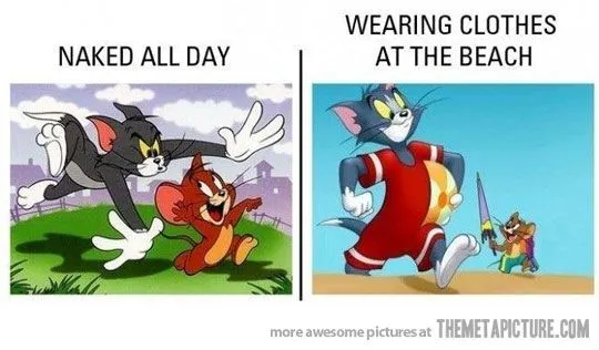 Alasan Kenapa Tom & Jerry Gak Pernah Ngomong Dan Jarang Pakai Baju 29
