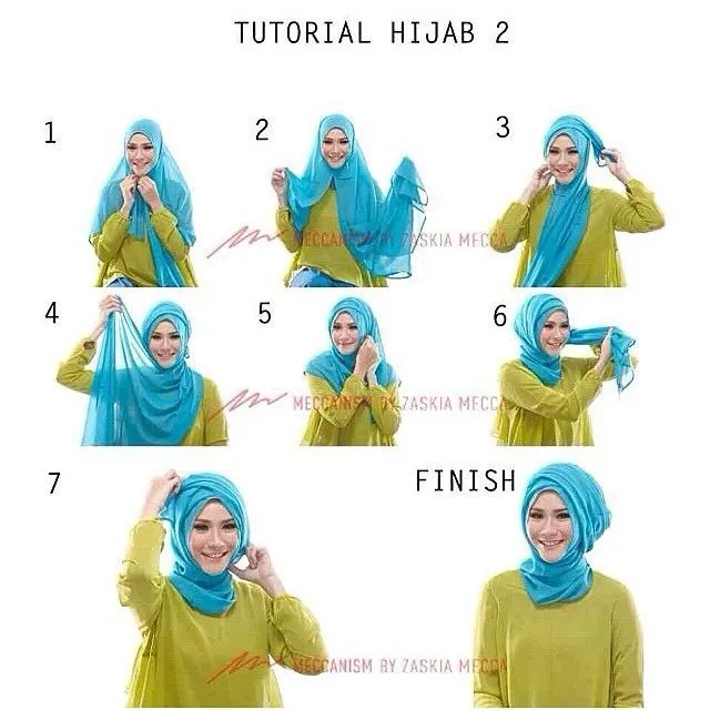 7 Tutorial Gaya Jilbab Ini Memang Butuh Sedikit Usaha, Tapi Keanggunan Akan Kamu Dapat Setelahnya 12